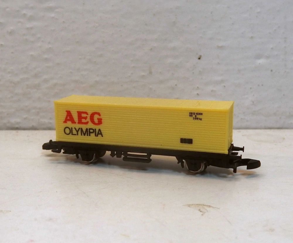 2osý vůz s kontejnerem AEG DB Z 15225