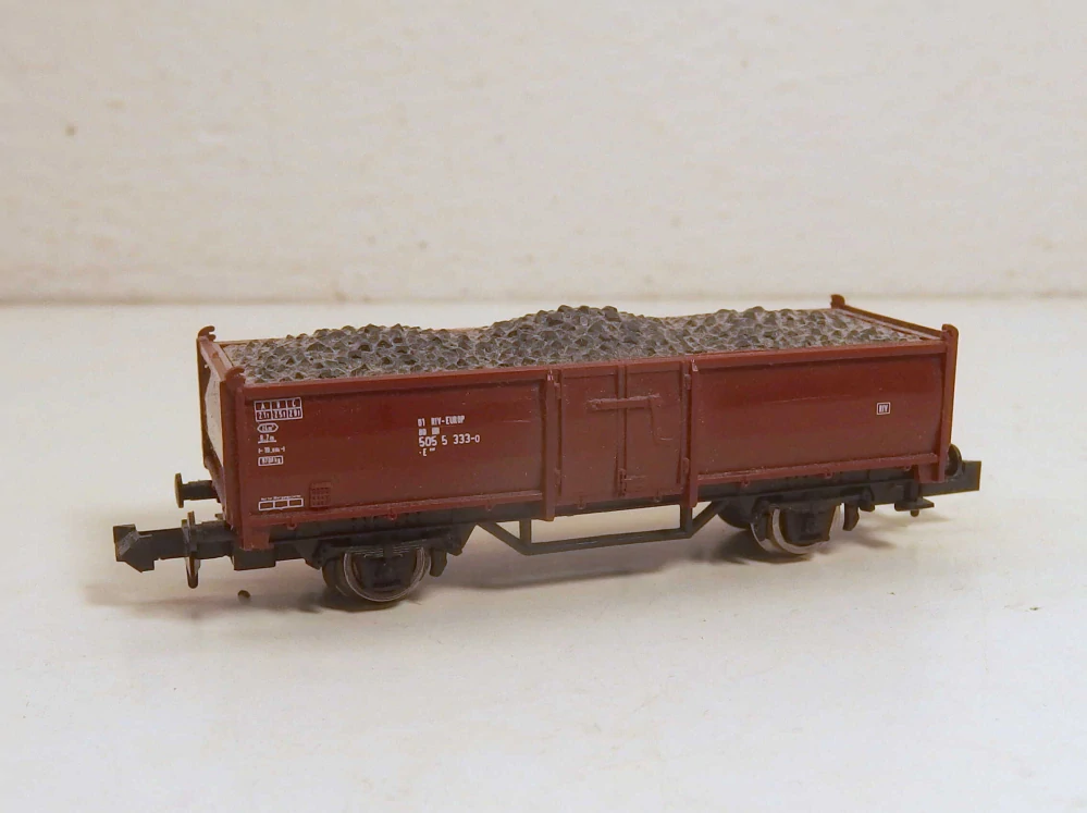 2osý otevřený vůz DB s uhlím N 041026
