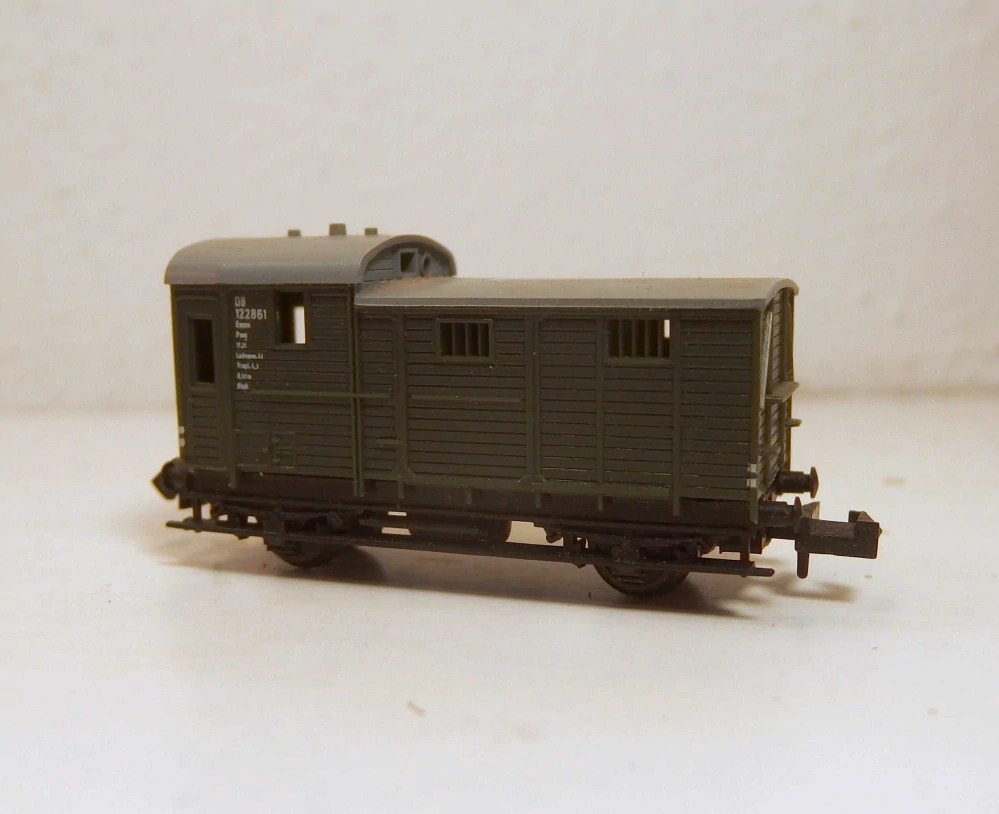 2osý služební vůz DB N 16621