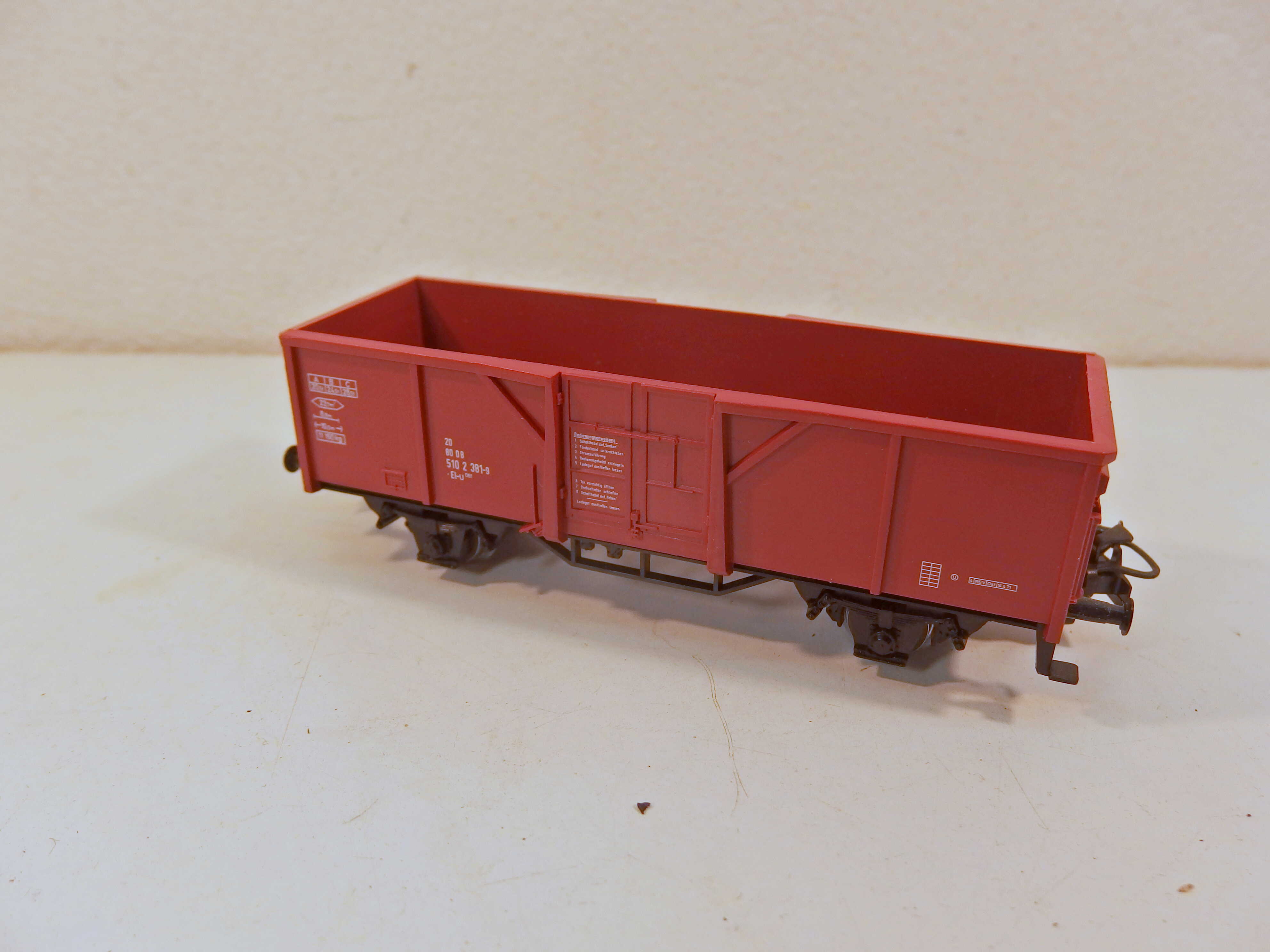 2osý otevřený vůz DB HO 27322