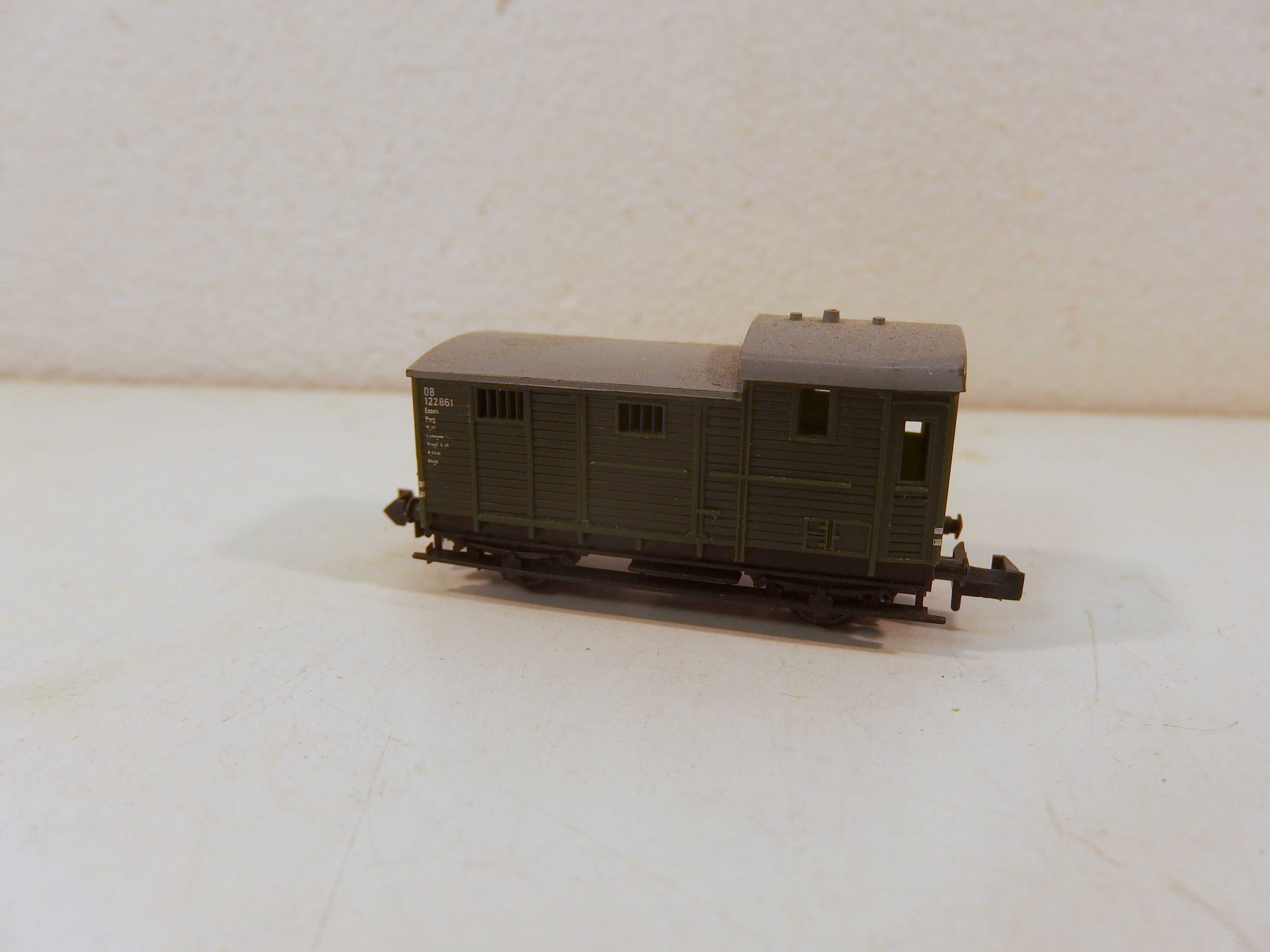 2osý služební vůz  DB N 16621