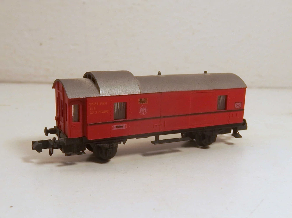 2osý služební  vůz DB  N 040026