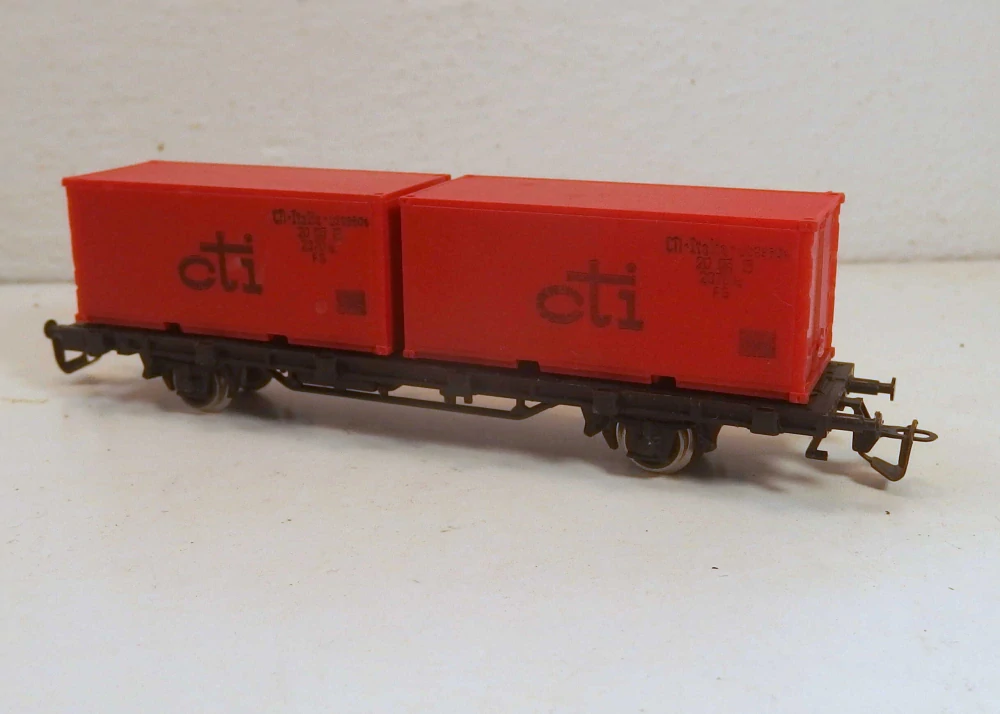 2osý vůz s kontejnery CTI TT 013026