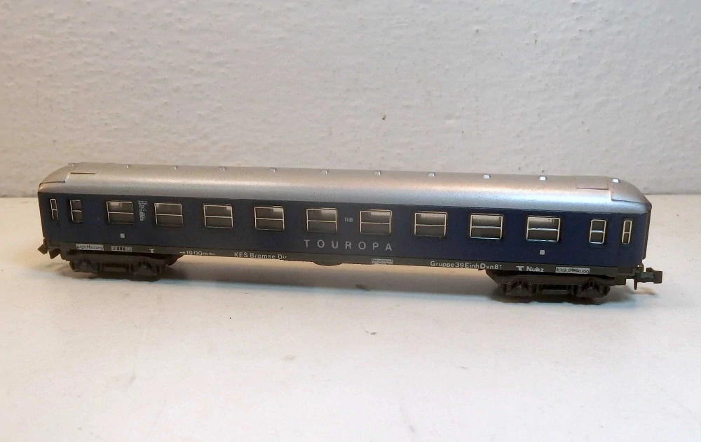 4osý osobní vůz Touropa  DB N 14925