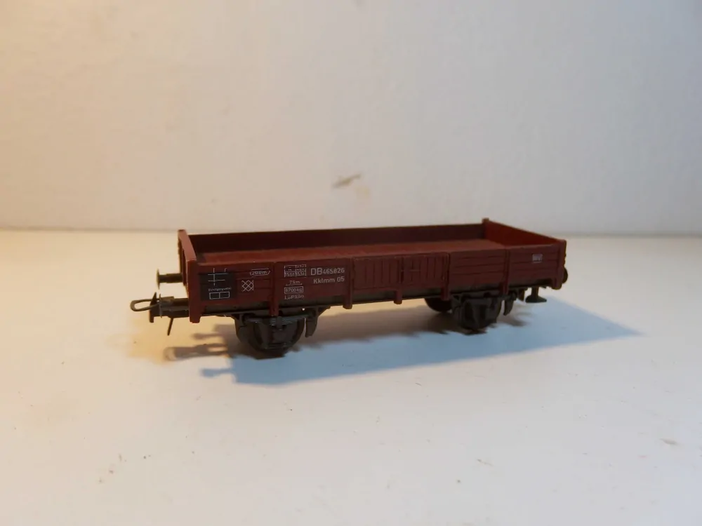 2osý nízkostěnný vůz  DB HO 04424