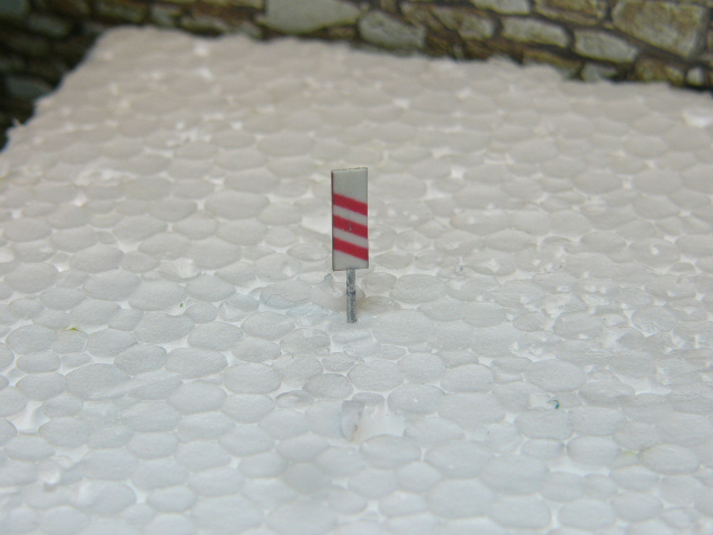 Značka k přejezdu HO 057015