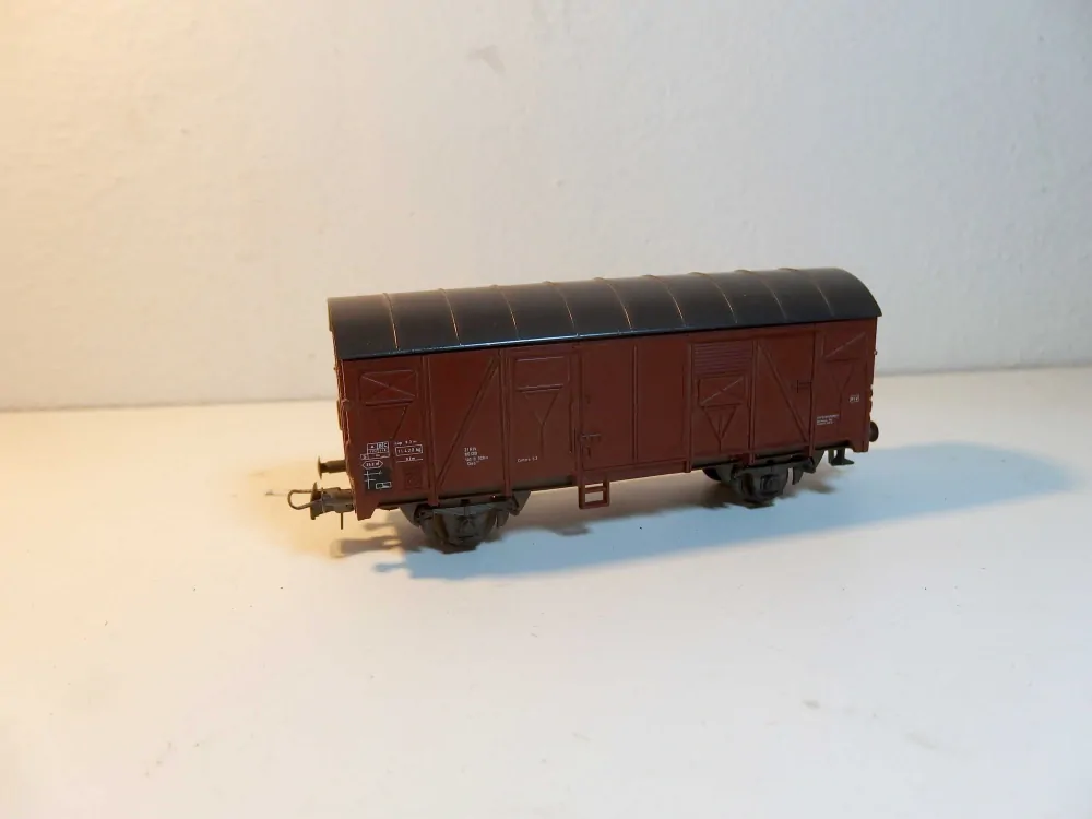 2osý krytý vůz  vůz DB   HO 04124