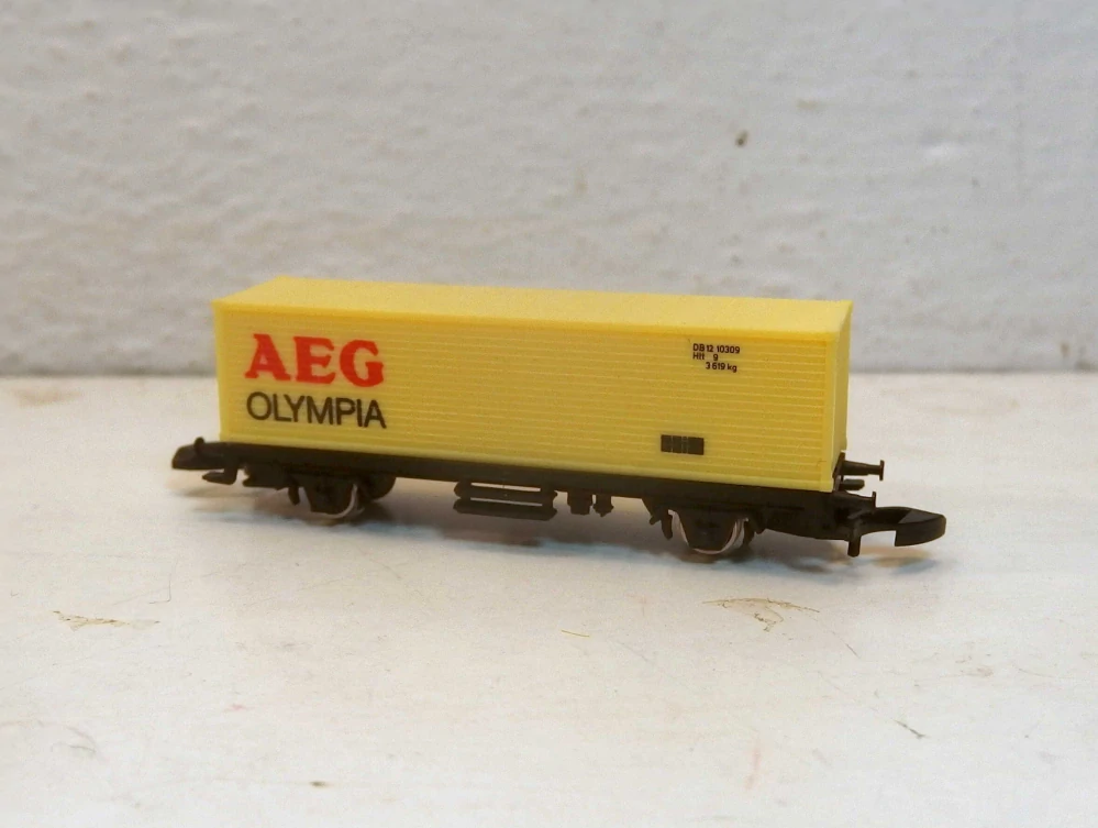 2osý vůz s kontejnerem AEG DB Z 15225