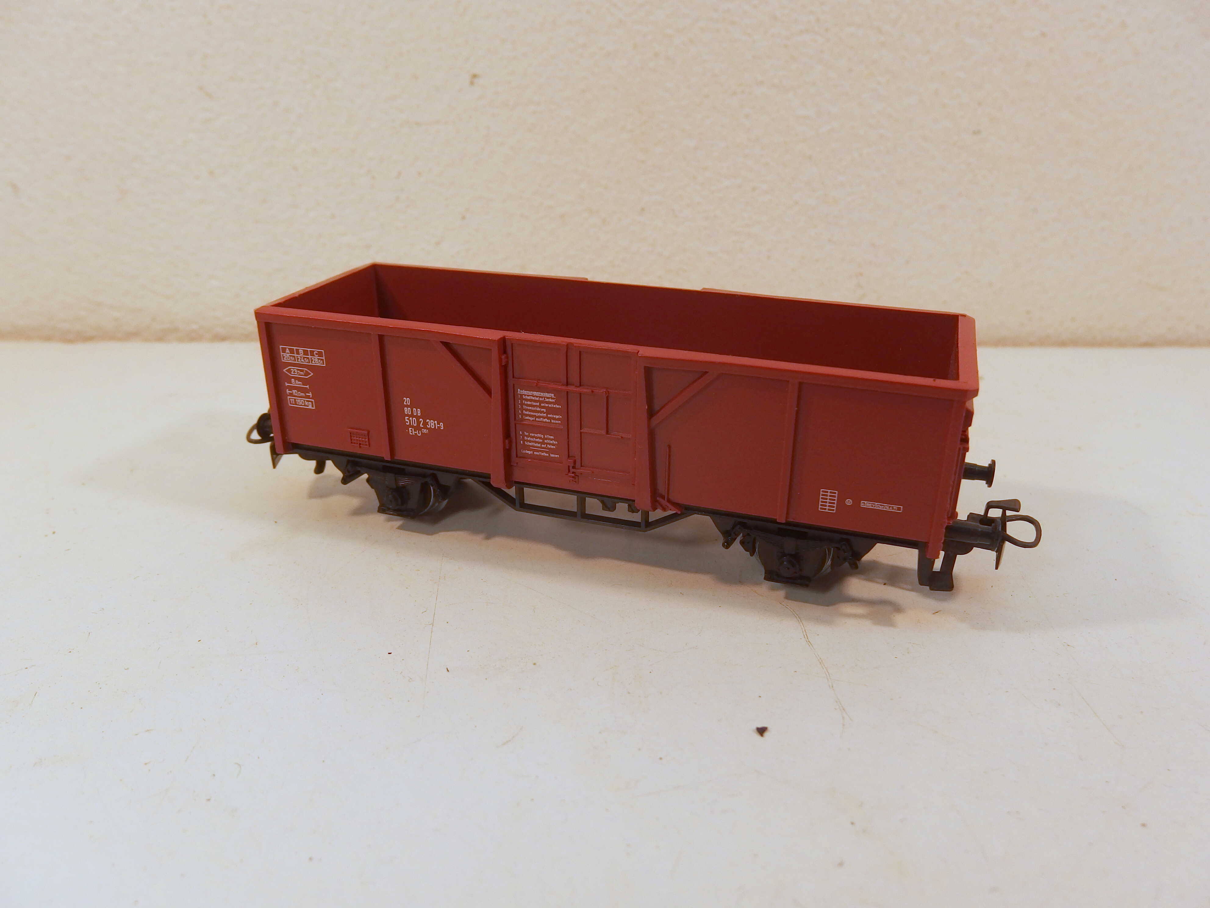 2osý otevřený vůz DB HO 27322