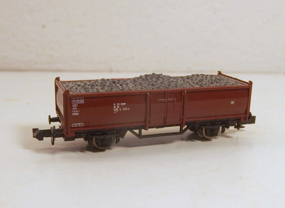 2osý otevřený vůz DB s uhlím N 041026