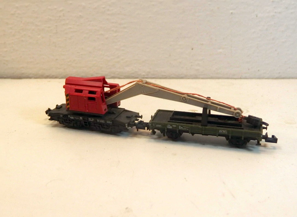 3osý jeřáb s přípojným vozem  N 176025