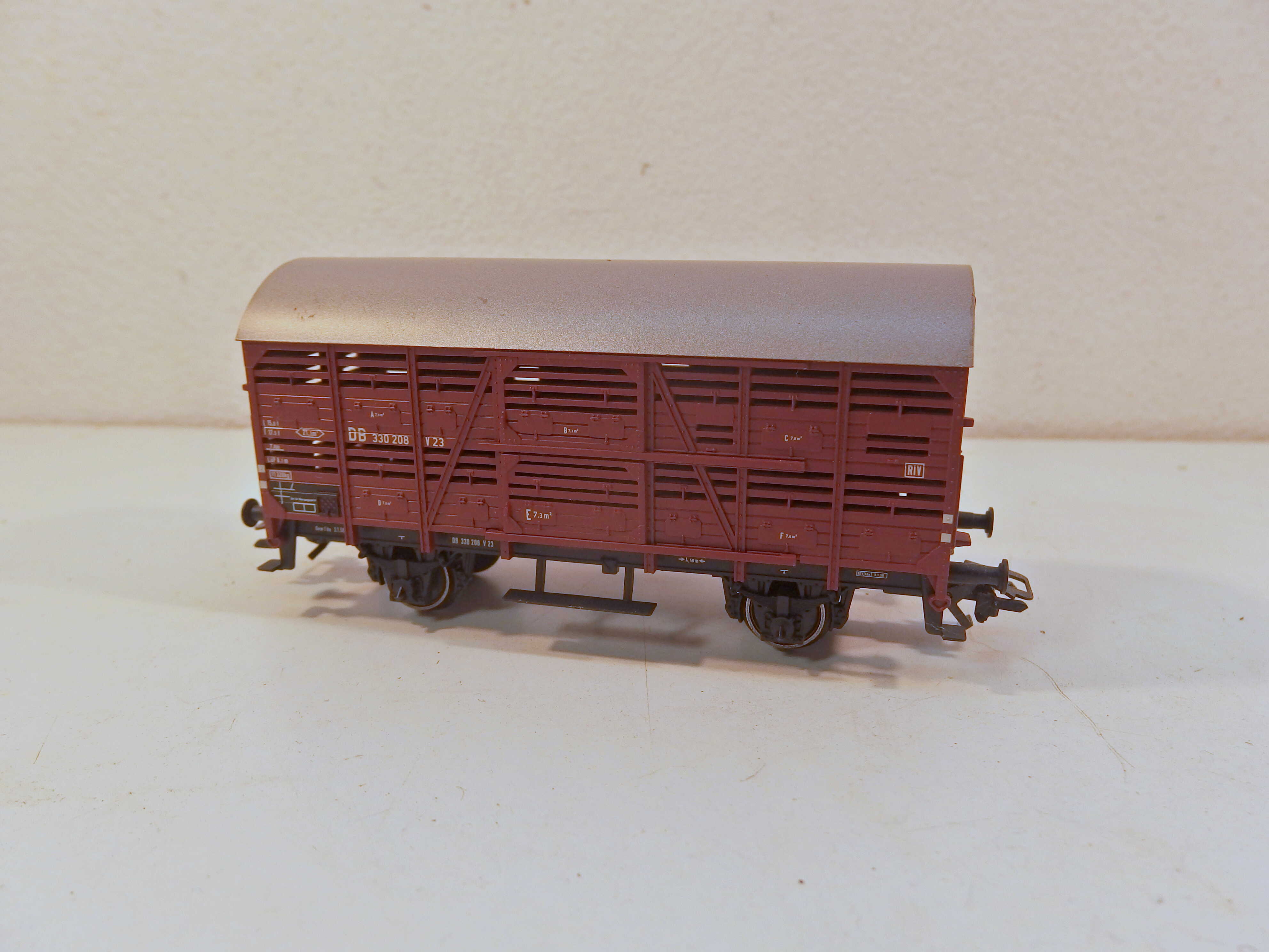 2osý krytý vůz  DR   HO 09622