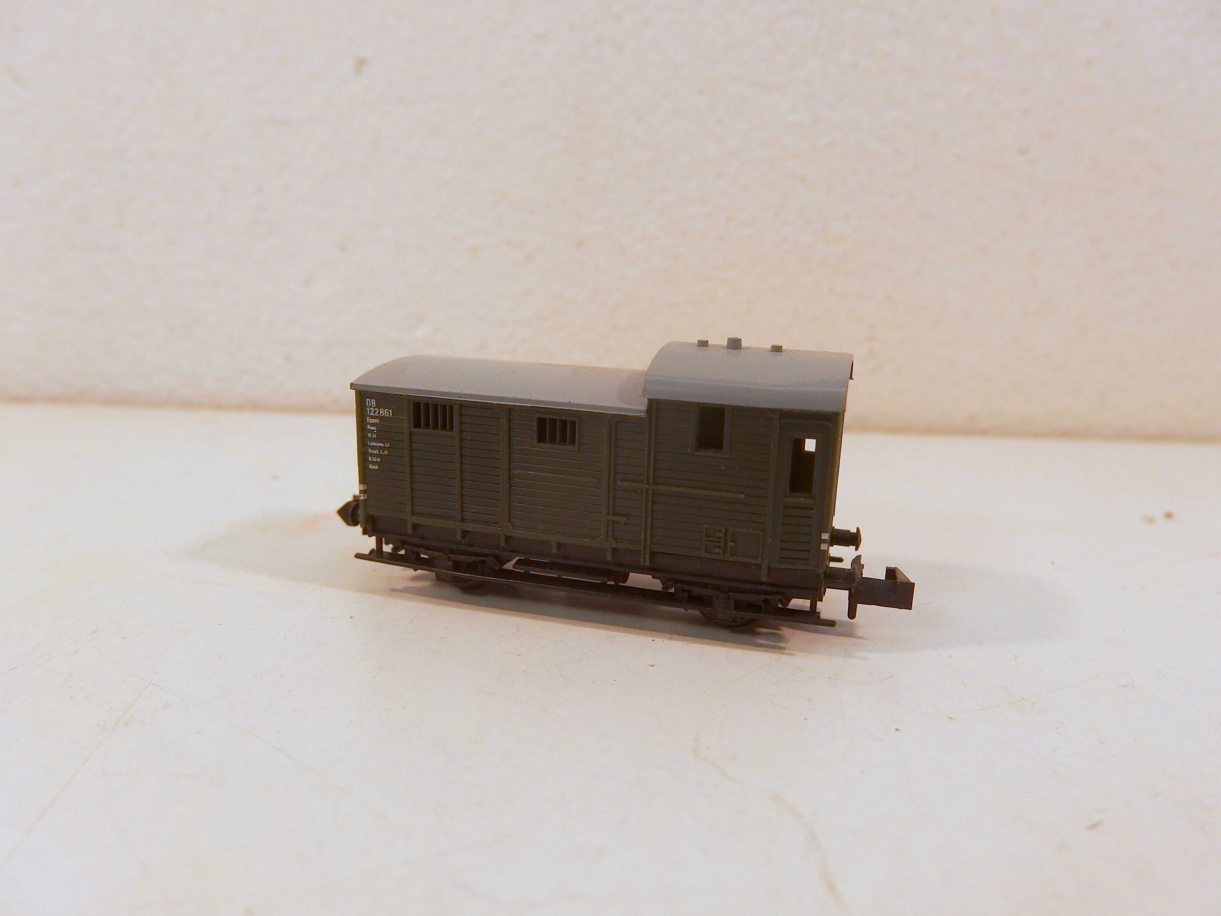 2osý služební vůz  DB N 16621