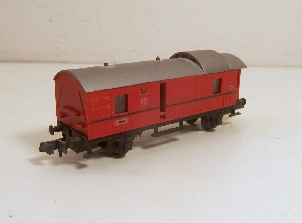 2osý služební  vůz DB  N 040026