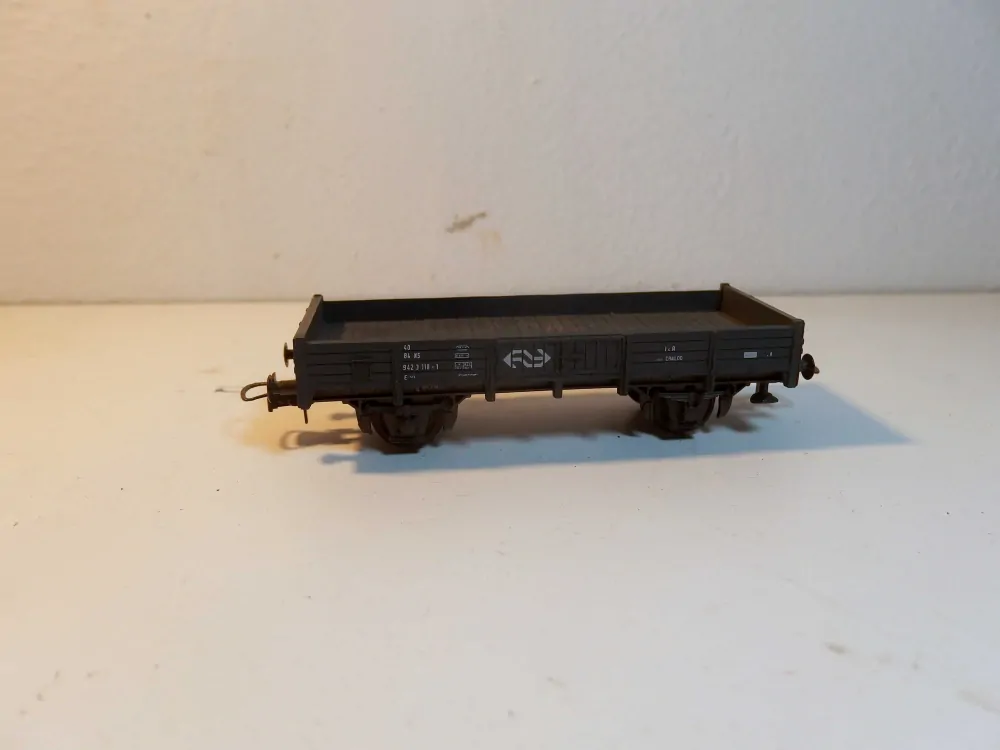 2osý nízkostěnný vůz DB  HO 04424