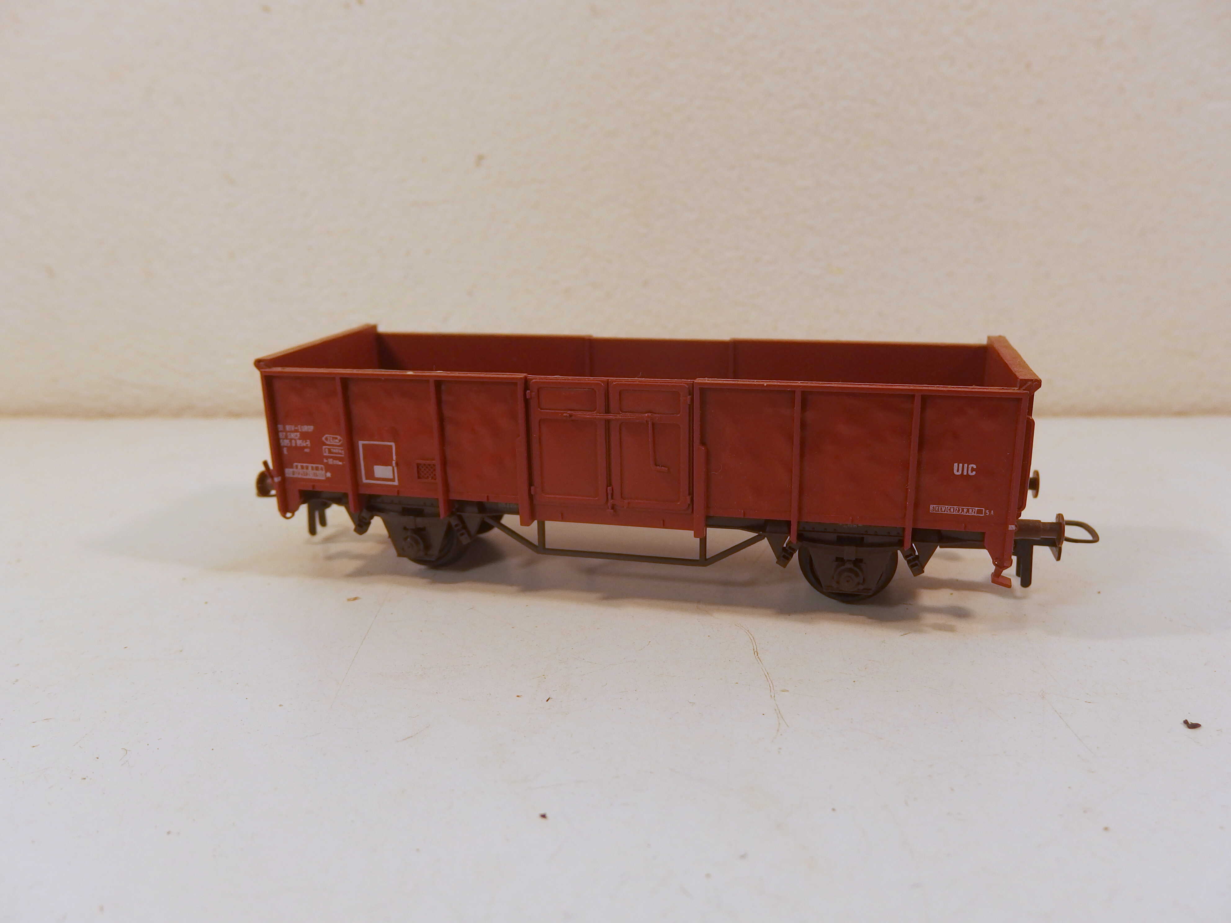 2osý otevřený    vůz  SNCF  HO 38423