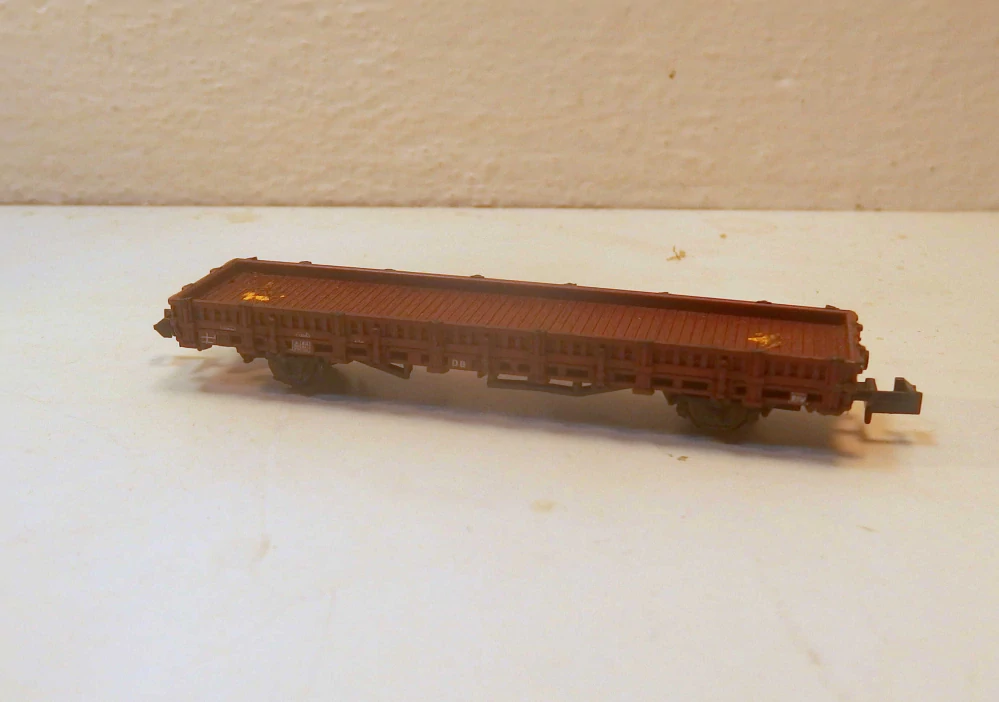 2osý nízkostěnný vůz DB N 10025