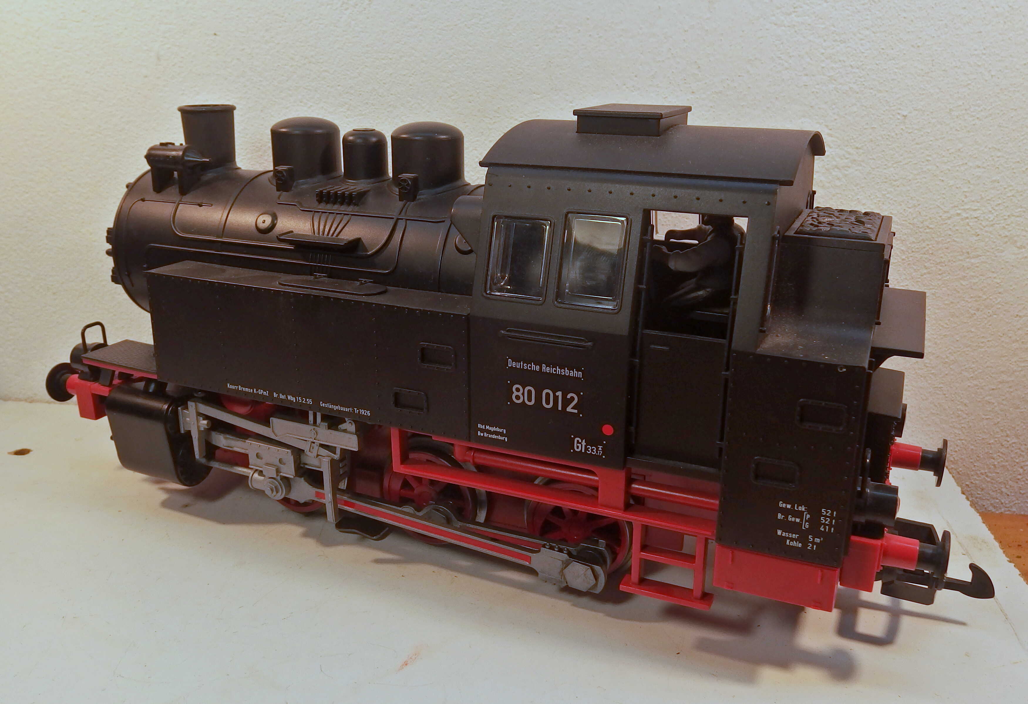 Lokomotiva BR 80 012 DR Piko G 33522