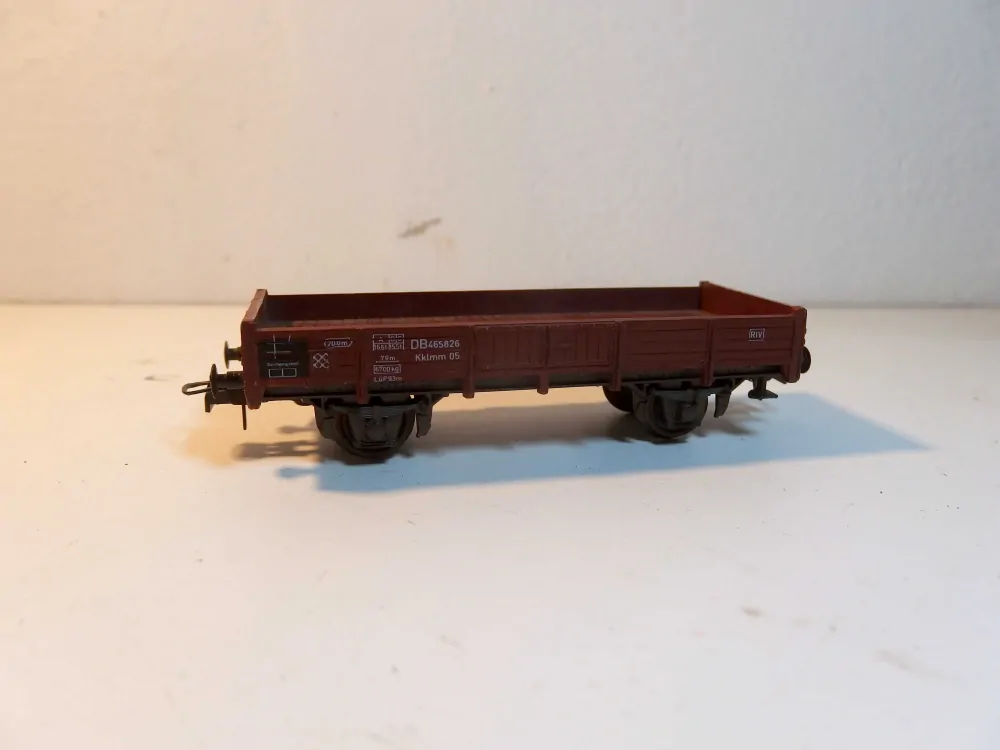 2osý nízkostěnný vůz  DB HO 04424