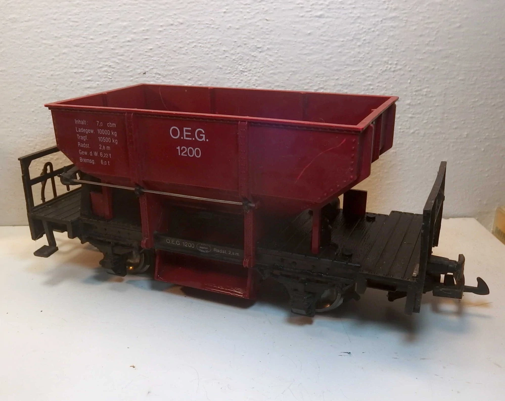 2osý samovýsypný   vůz G 12625