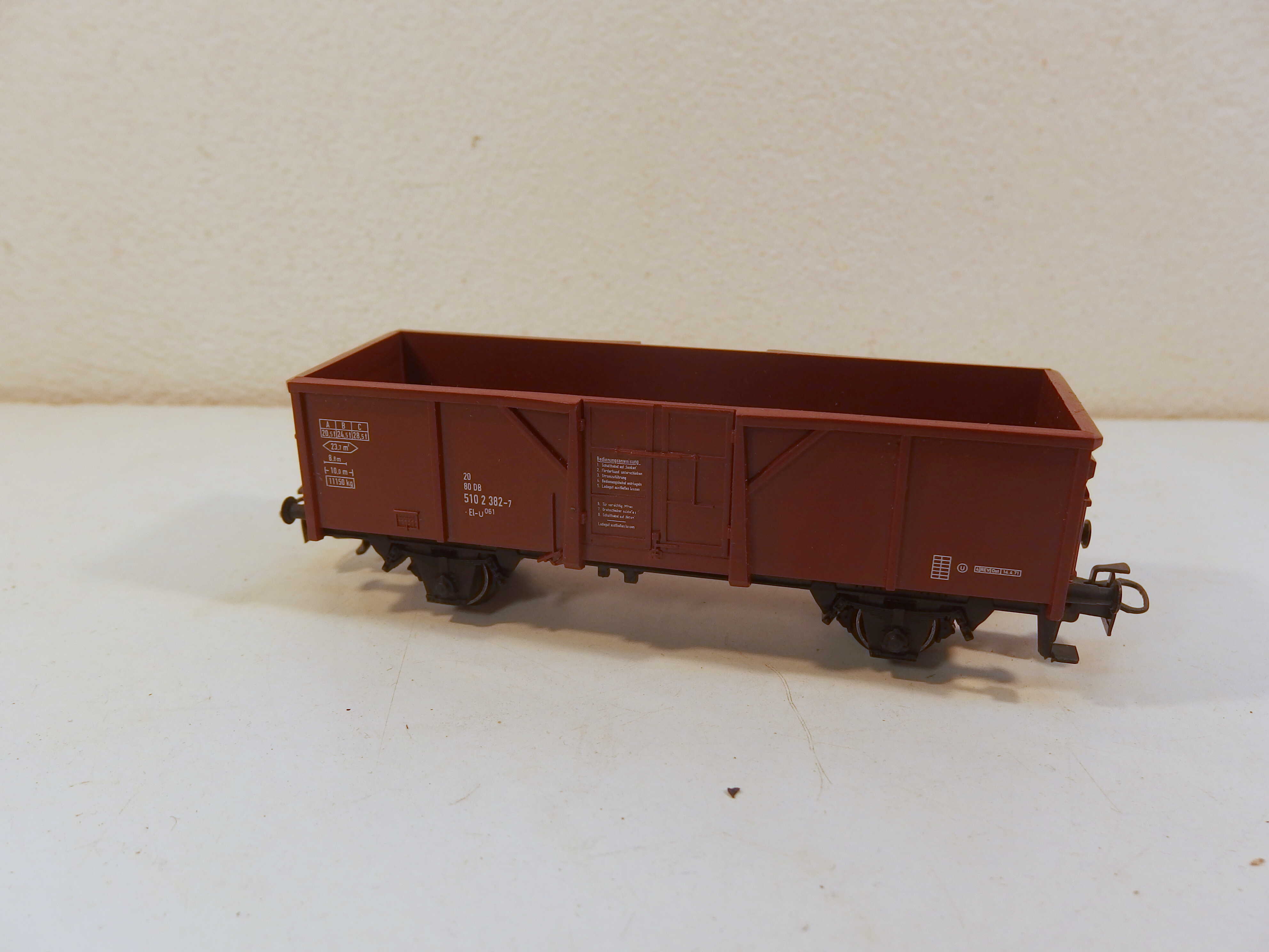 2osý otevřený vůz DB HO 27322