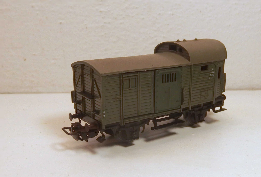 2osý služební vůz  DB HO 204025