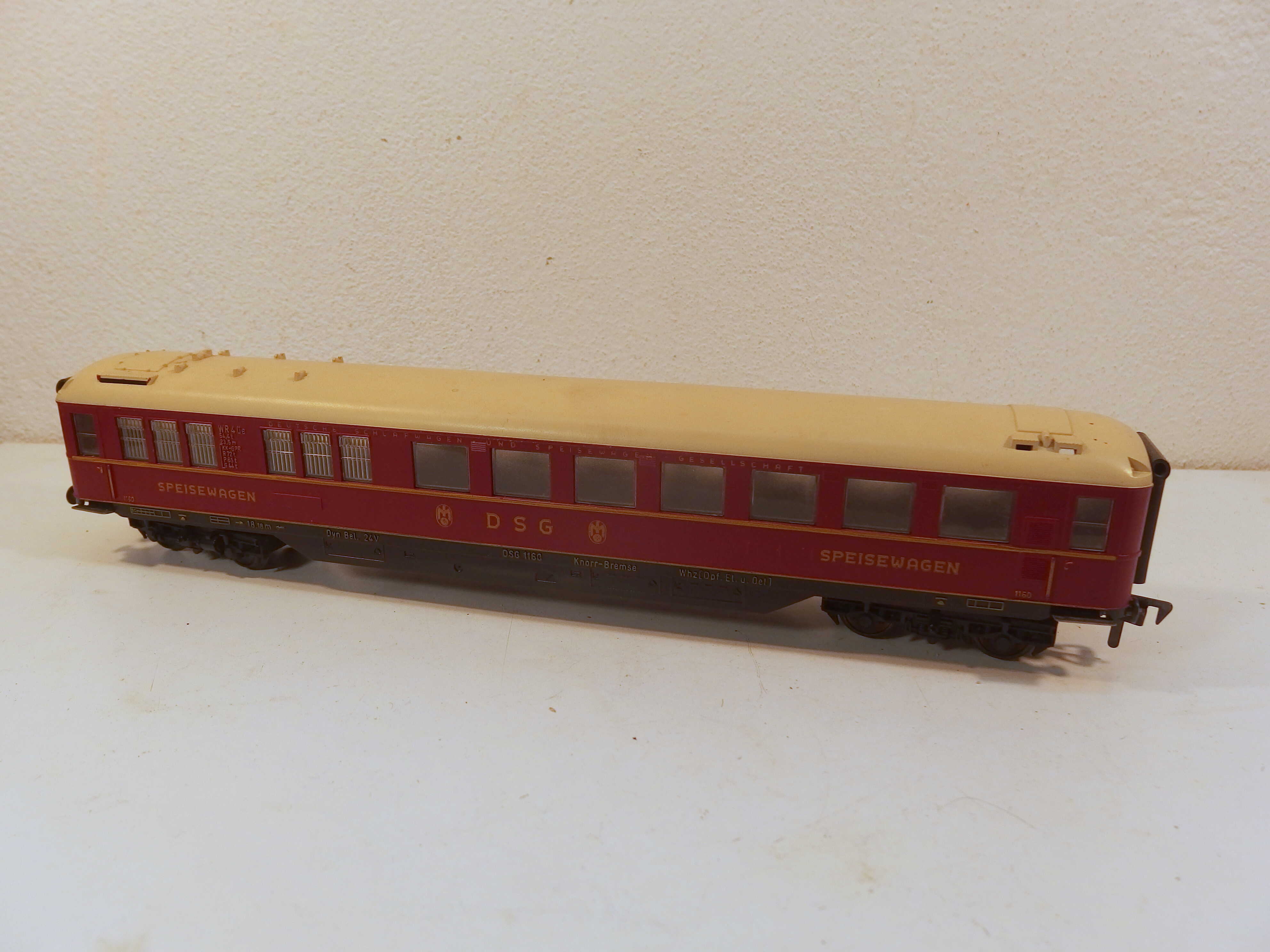 4osý jídelní vůz  DSG  HO 19923