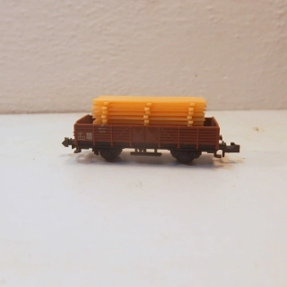2osý vůz DB s nákladem dřeva   N 08524