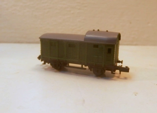 2osý služební vůz DB N 11525