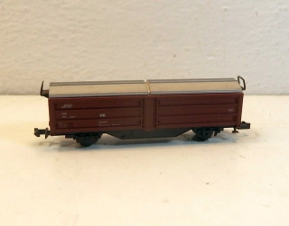 2osý krytý  vůz  DB N 176025