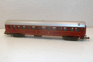 4osý lůžkový vůz DSG N 14925